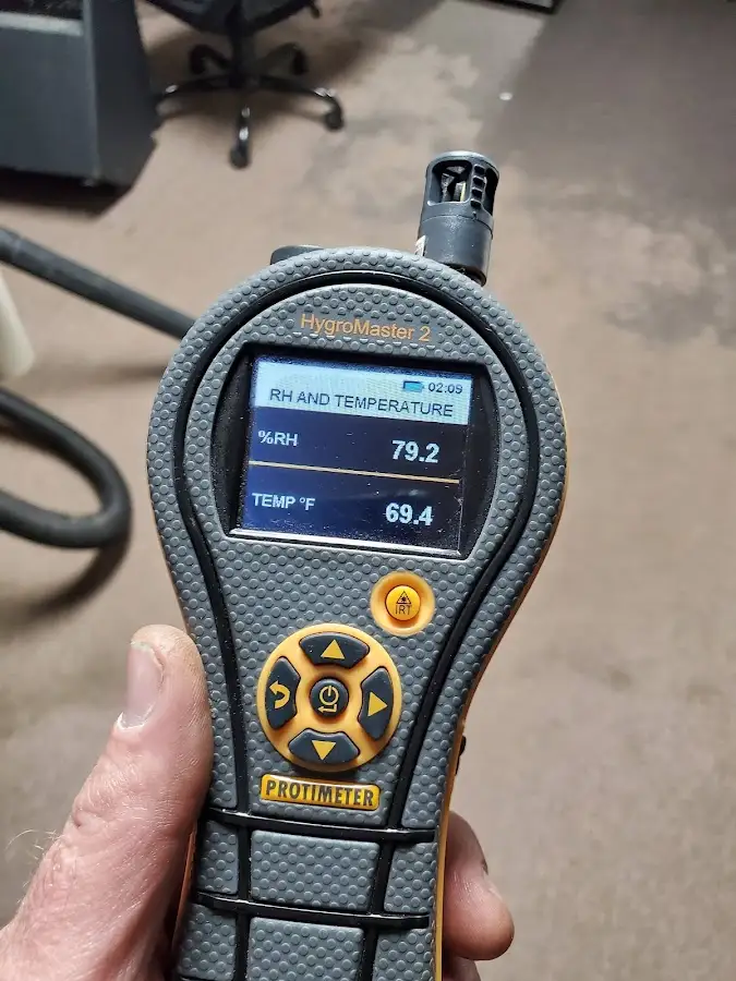 Moisture meter humidity assessment for Mold Remediation & Removal in Longmeadow